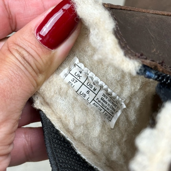 DR. MARTENS NWOB Leonore Chelsea Brown Leather Boots - Picture 9 of 10